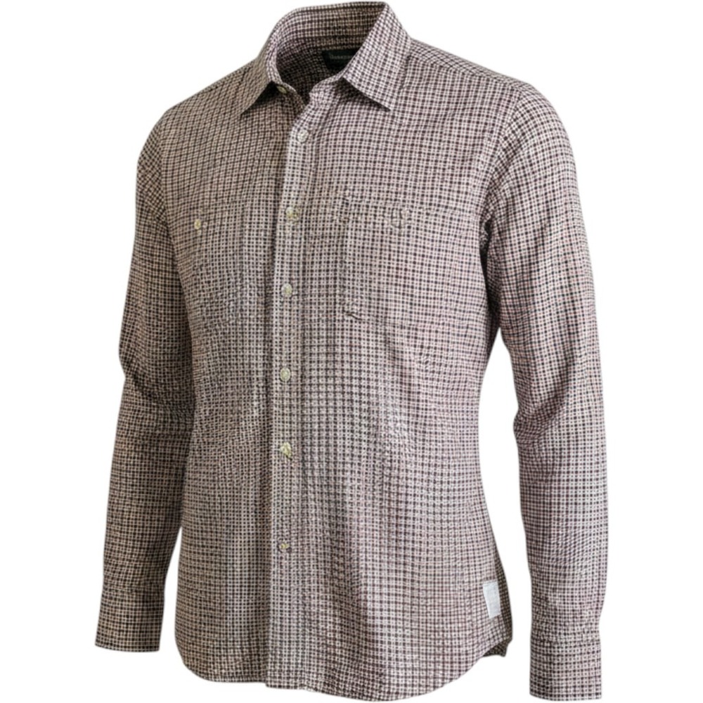Abercrombie & Fitch Shirt Mens XL Red Plaid Button Down‎ Cotton Long Sleeve VTG